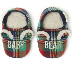 Dearfoams Bear Comfort Slippers, Size Baby